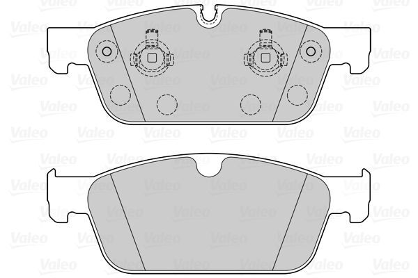 VALEO, Kit de plaquettes de frein, frein à disque