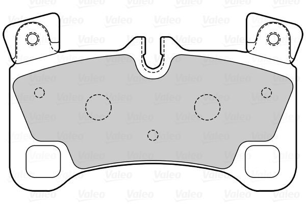 VALEO, Kit de plaquettes de frein, frein à disque