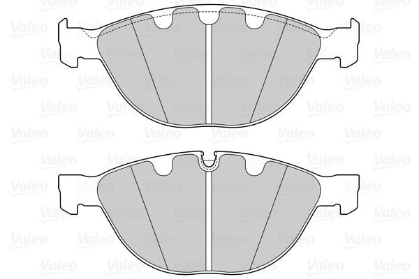 VALEO, Kit de plaquettes de frein, frein à disque