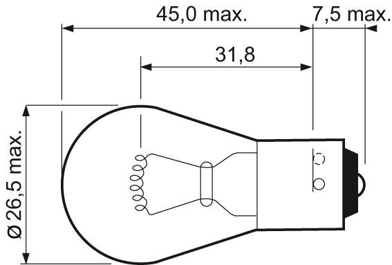 VALEO, Ampoule, feu clignotant