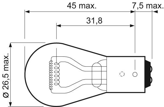 VALEO, Ampoule, feu clignotant