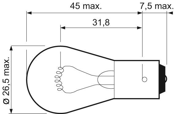 VALEO, Ampoule, feu clignotant