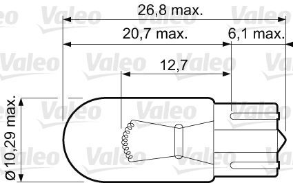 VALEO, Ampoule, feu clignotant