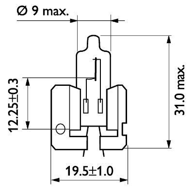 PHILIPS, Ampoule, projecteur longue portée