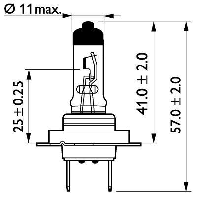 PHILIPS, Ampoule, projecteur longue portée