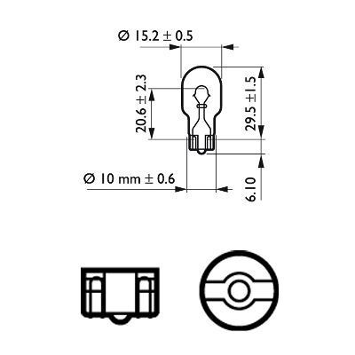 PHILIPS, Ampoule, feu clignotant