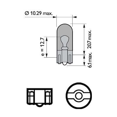 PHILIPS, Ampoule, feu clignotant