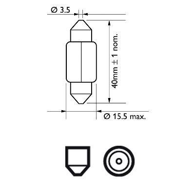 PHILIPS, Ampoule, éclairage intérieur