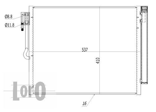 ABAKUS, Grille de ventilation, pare-chocs