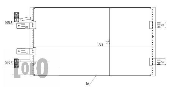 ABAKUS, Grille de ventilation, pare-chocs