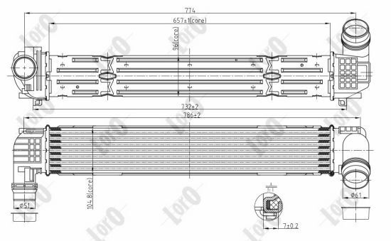 ABAKUS, Radiateur, refroidissement du moteur