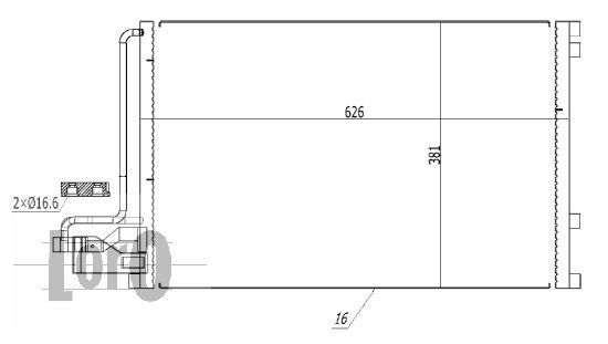 ABAKUS, Grille de ventilation, pare-chocs