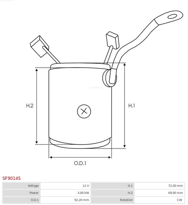 AS-PL, Couvercle de starter, carburateur