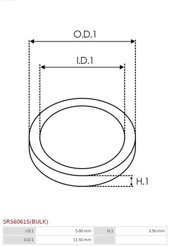 AS-PL, Douille, arbre de démarreur