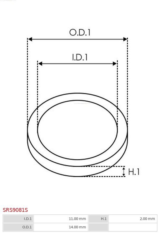 AS-PL, Douille, arbre de démarreur