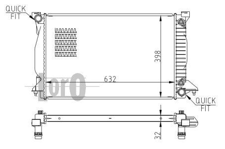 ABAKUS, Radiateur, refroidissement du moteur