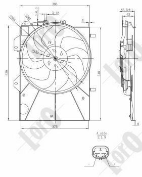 ABAKUS, Ventilateur, refroidissement du moteur