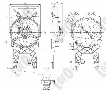 ABAKUS, Ventilateur, refroidissement du moteur