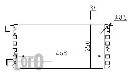 ABAKUS, Radiateur, refroidissement du moteur