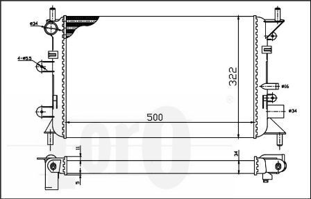 ABAKUS, Radiateur, refroidissement du moteur