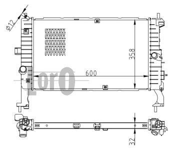 ABAKUS, Radiateur, refroidissement du moteur