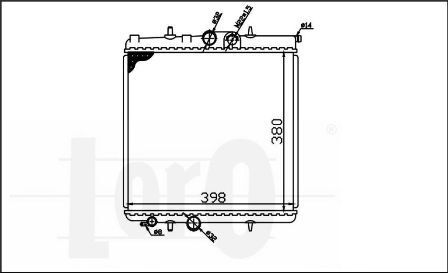 ABAKUS, Radiateur, refroidissement du moteur