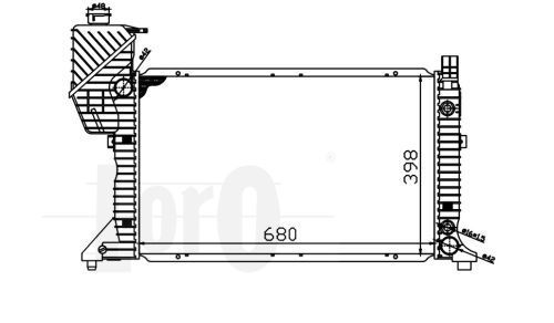 ABAKUS, Radiateur, refroidissement du moteur