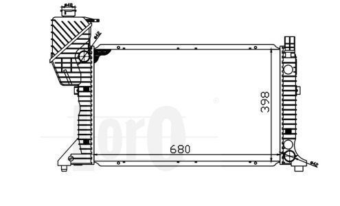 ABAKUS, Radiateur, refroidissement du moteur