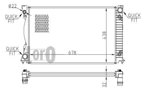 ABAKUS, Radiateur, refroidissement du moteur