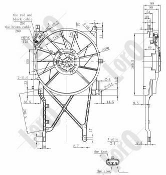 ABAKUS, Ventilateur, refroidissement du moteur