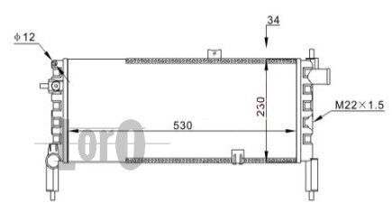 ABAKUS, Radiateur, refroidissement du moteur