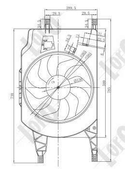 ABAKUS, Ventilateur, refroidissement du moteur