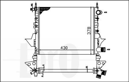 ABAKUS, Radiateur, refroidissement du moteur