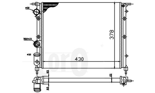 ABAKUS, Radiateur, refroidissement du moteur