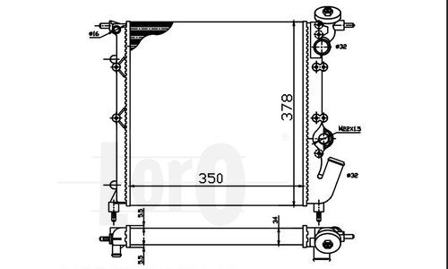 ABAKUS, Radiateur, refroidissement du moteur