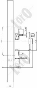 ABAKUS, Ventilateur, refroidissement du moteur