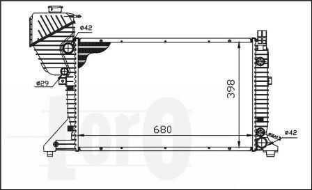 ABAKUS, Radiateur, refroidissement du moteur