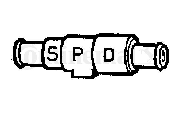 Continental/VDO, Valve, tuyauterie d'eau de nettoyage