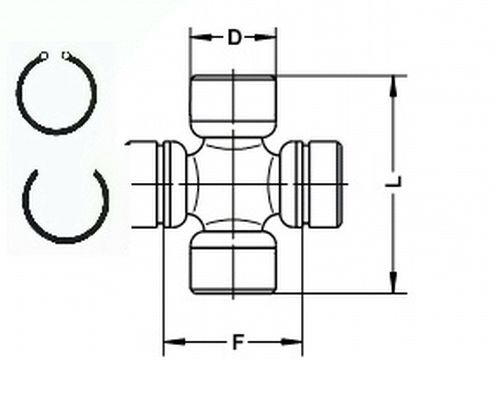 LÖBRO, Joint, arbre longitudinal