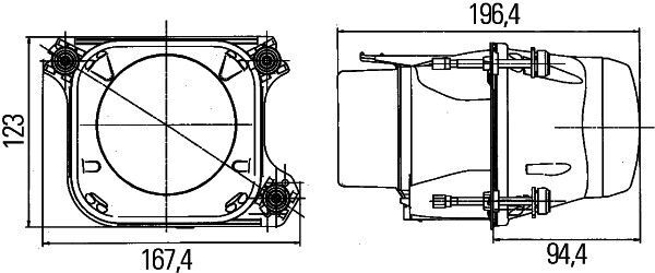 HELLA, Projecteur principal