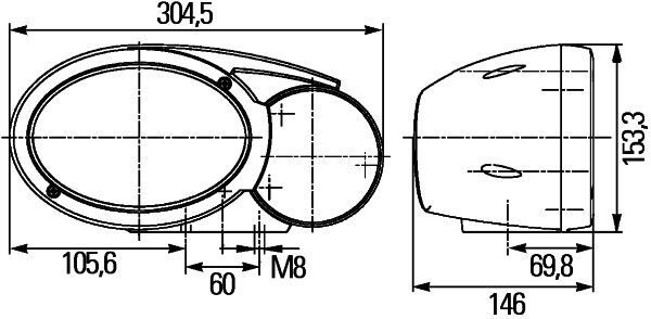 HELLA, Projecteur principal