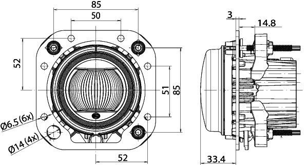 HELLA, Projecteur longue portée