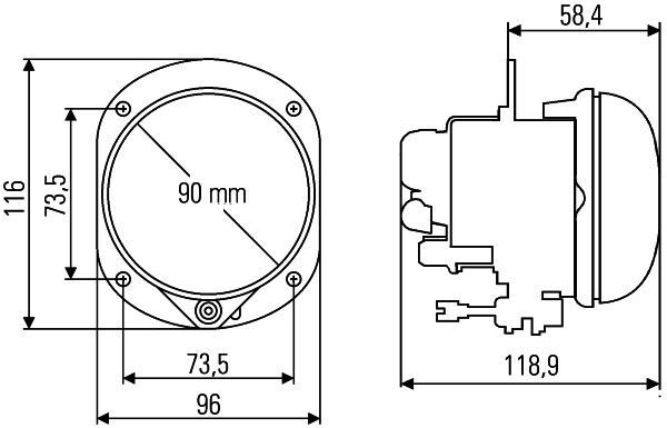 HELLA, Projecteur longue portée