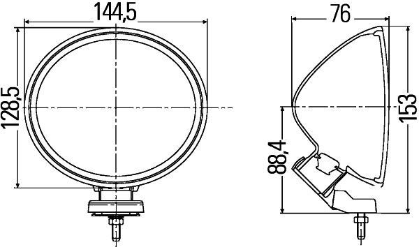 HELLA, Kit de projecteurs longue portée