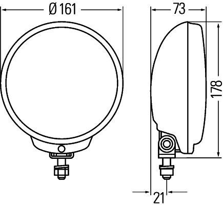 HELLA, Kit de projecteurs longue portée