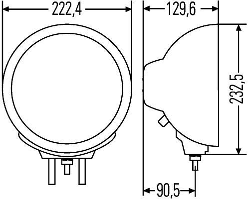 HELLA, Projecteur longue portée