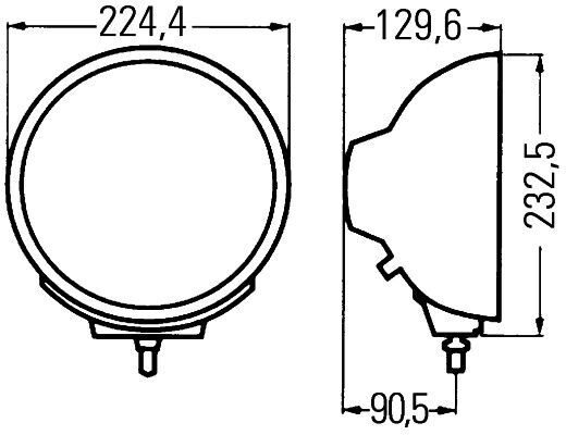 HELLA, Projecteur longue portée