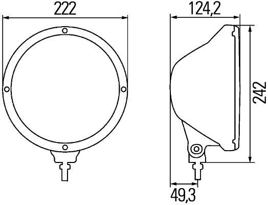 HELLA, Projecteur longue portée