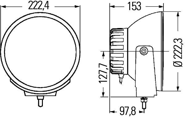 HELLA, Projecteur longue portée