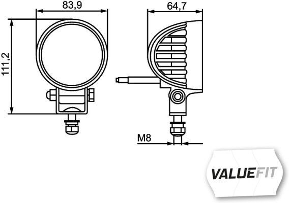 HELLA, Projecteur de travail